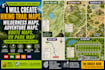 hiking trail maps, wilderness maps, adventure maps, route maps, rv park map