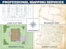 create land plot map, boundary map, property plan, and survey layout