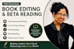 professionally edit your book with developmental feedback