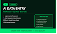 do ai data entry, web research, copy paste and excel tasks