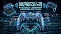 create ps4 ps5 controller pcb, bluetooth, embedded firmware and software
