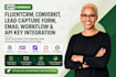 woocommerce wordpress fluentcrm converkit lead capture form,email workflow API