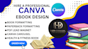 create ebook, canva book design, workbook design, lead magnet, ebook formatting