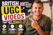 be your british ugc video ads spokesperson