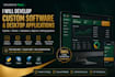 am a python developer specializing in custom desktop applications using python