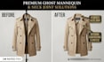 do expert ghost mannequin and apparel photo editing
