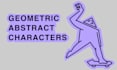 design geometric abstract characters