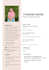 design a professional resume CV template in canva