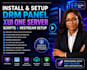 install drm panel, xui one server, scripts and restream setup
