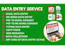 be your virtual assistant for data entry and web research