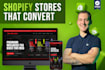 design and build a premium shopify store that converts