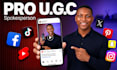 offer ai ugc product video ads for shopify and saas dtc brands