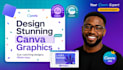 be your professional canva designer