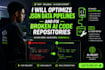optimize json data pipelines and fix broken ai code repositories