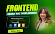 build a responsive website, frontend developer using HTML, CSS and javascript