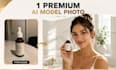 create premium ai product photos with realistic human models