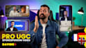 create a pro ugc and spokesperson video in german