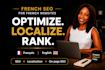 optimize your french website content for SEO and conversions