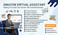 be your virtual asistant, amazon expert