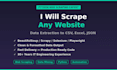 scrape websites into clean excel or json data with python
