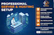 setup dedicated server, vps, hosting control panel, and SSL