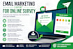 do an online survey with a google form