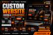 create a professional ai powered business website