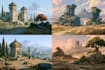 paint an environmental concept art