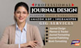 create journal design, format canva document for KDP book publishing