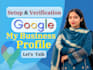 set up, verify and optimize your google business profile