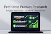 do profitable product research for amazon associates clickbank and shareasale