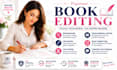 novel book editing, developmental editing and book proofreading