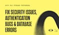 fix supabase auth, rls, storage and database issues