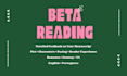 beta read your fiction manuscript