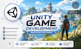 develop unity 2d prototype game,unity 3d game art design,unity game development
