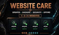 manage your website hosting security and updates