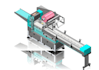 industrial 3d machine design conveyor packaging machine