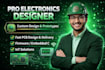 do electronics engineering design, electrical engineering, pcb layout, robotics