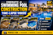 cinematic ai swimming pool construction time lapse videos