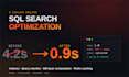 optimize your slow sql queries and make database search up to 3x faster