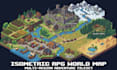 design isometic pixel tileset pixel tilemap rpg pixel game background game asset
