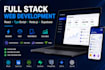 develop a full stack web application with react and node js