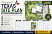 design texas site plan grading landscape plan planting and irrigation layout