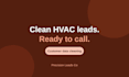 data clean files such as, duplicated leads for companies