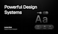 build a scalable figma design system and component library