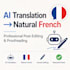 professionally edit and proofread your ai translated content