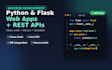 build a custom flask web app and rest API for your business