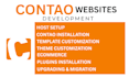 install and develop contao website, fix contao seo template and host migration