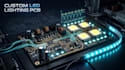 design custom led lighting pcb driver circuit schematic and layout