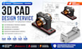 create 3d mechanical assembly modeling and cad design services